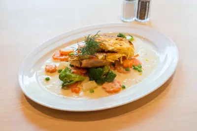 Essen in der Pension oder in der Nähe
