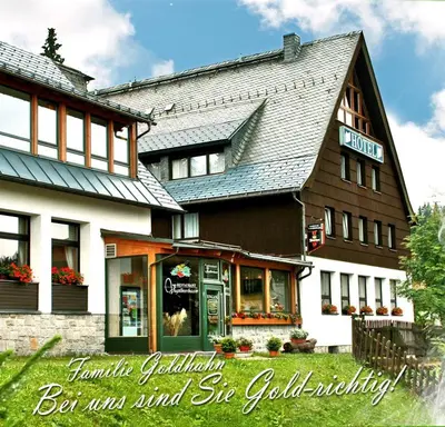 Das Gebäude in dem sich das Hotel befindet