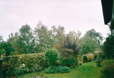 Ein Garten an der Unterkunft Ferienwohnung Troglauer