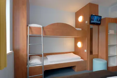 Ein Bett oder Betten in einem Zimmer der Unterkunft Hotel Fränkische Schweiz-Pegnitz