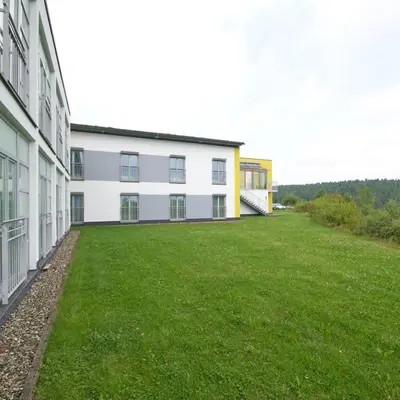 Das Gebäude in dem sich das Hotel befindet