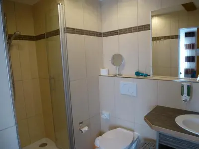 Ein Badezimmer in der Unterkunft Hotel-Gasthof 