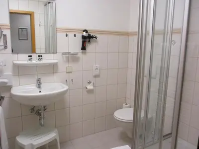Ein Badezimmer in der Unterkunft Vitalhotel Weisse Elster
