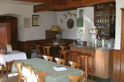 Lounge oder Bar in der Unterkunft Gasthof Napoleon
