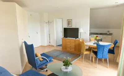 TV/Unterhaltungsangebot in der Unterkunft ausZEIT - Ihr Sibyllenbad Gästehaus