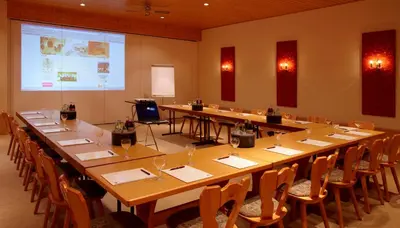 Der Geschäftsbereich oder Konferenzraum in der Unterkunft Hotel Gasthof Zur Post
