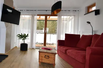 TV/Unterhaltungsangebot in der Unterkunft Ferienwohnung Lippert