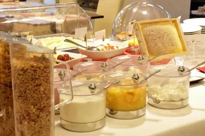 Essen im Hotel oder in der Nähe