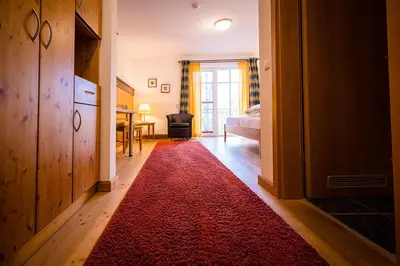 Ein Bett oder Betten in einem Zimmer der Unterkunft Brauereigasthof-Jakob