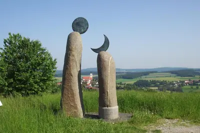 Naturlandschaft in der Nähe der Ferienwohnung