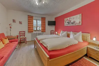 Ein Bett oder Betten in einem Zimmer der Unterkunft Wofahanslhof