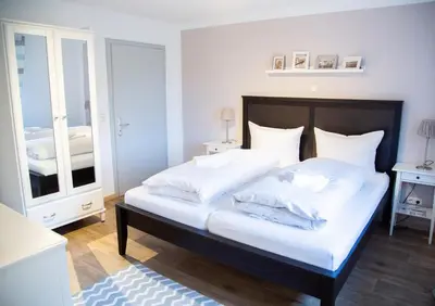 Ein Bett oder Betten in einem Zimmer der Unterkunft Gasthof Ruckriegel