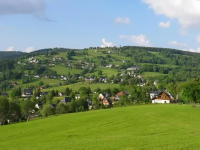 Naturlandschaft in der Nähe des Ferienhauses