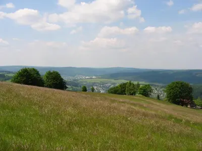 Naturlandschaft in der Nähe des Ferienhauses