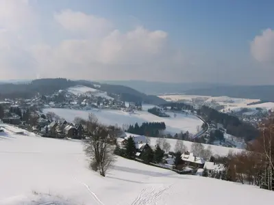 Naturlandschaft in der Nähe des Ferienhauses