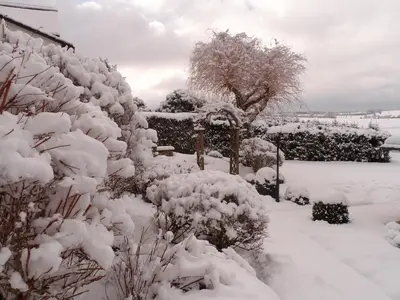 Haus Roßner im Winter