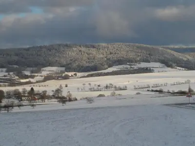 Naturlandschaft in der Nähe der Ferienwohnung