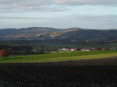 Naturlandschaft in der Nähe der Ferienwohnung