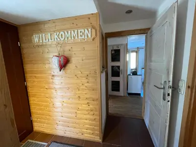Ein Zertifikat, Auszeichnung, Logo oder anderes Dokument, das in der Unterkunft Berghütte Fichtelstreich ausgestellt ist