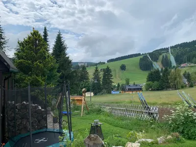 Naturlandschaft in der Nähe des Ferienhauses