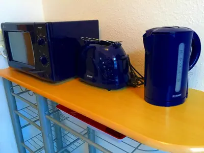 Kaffee-/Teezubehör in der Unterkunft Ferienwohnungen Plauen