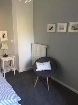 Ein Bett oder Betten in einem Zimmer der Unterkunft Festspiel Apart Tristan
