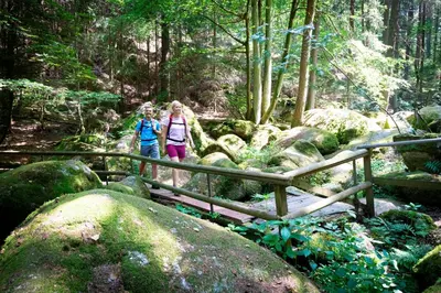 Naturlandschaft in der Nähe des Gasthauses