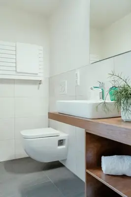 Ein Badezimmer in der Unterkunft Kondrauer Hof