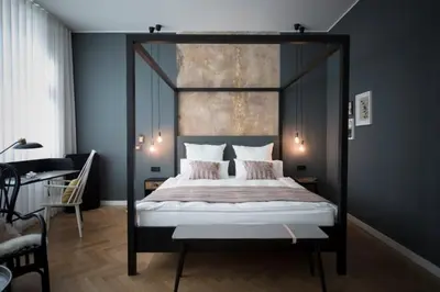 Ein Bett oder Betten in einem Zimmer der Unterkunft Villa Weiss