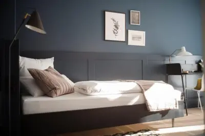 Ein Bett oder Betten in einem Zimmer der Unterkunft Villa Weiss