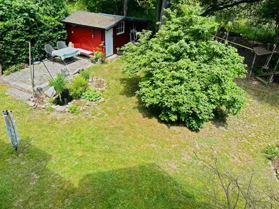 Ein Garten an der Unterkunft Rosa Villa Selb