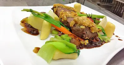 Essen im Hotel oder in der Nähe
