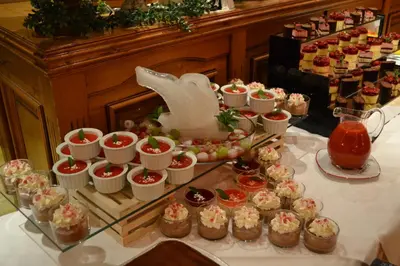 Essen im Hotel oder in der Nähe