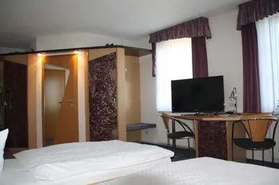 TV/Unterhaltungsangebot in der Unterkunft City-Hotel