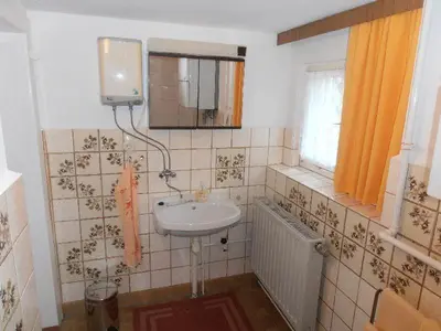 Ein Badezimmer in der Unterkunft Ferienwohnung Mitreuter