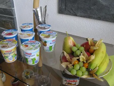 Essen in der Pension oder in der Nähe