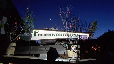 Abendunterhaltung für Gäste, die in der Unterkunft Ferienwohnung Aronia Garten übernachten