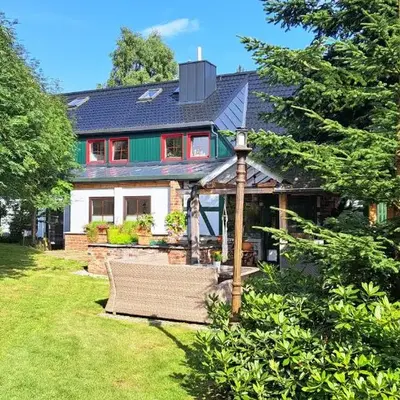Ferienwohnung Aronia Garten