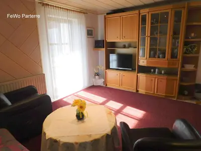 TV/Unterhaltungsangebot in der Unterkunft Ferienwohnung 