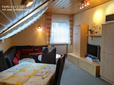 TV/Unterhaltungsangebot in der Unterkunft Ferienwohnung 