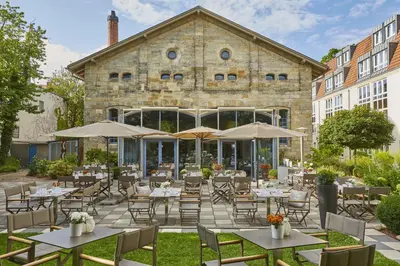 Das Gebäude in dem sich das Hotel befindet