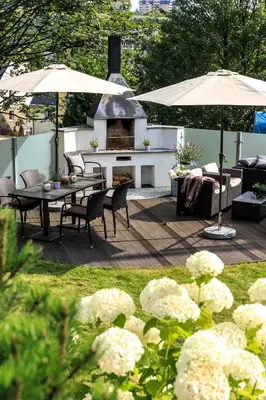 Ein Garten an der Unterkunft Simon´s Ferienwohnungen