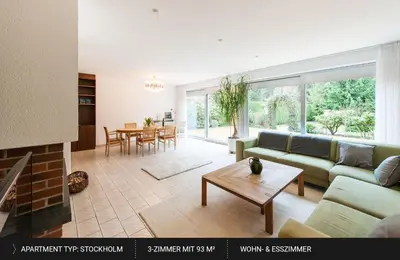 Ein Sitzbereich in der Unterkunft HEJ Apartments Bayreuth