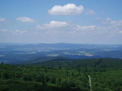 Naturlandschaft in der Nähe des Gasthauses