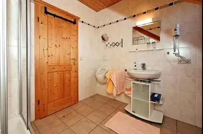 Küche/Küchenzeile in der Unterkunft Gasthof-Pension Kesslsimerhof