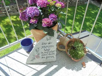 Ein Garten an der Unterkunft Ferienwohnung Haus Monika