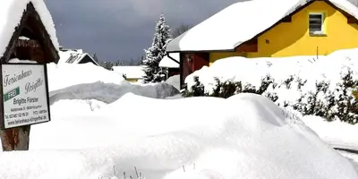 Ferienhaus Brigitte im Winter