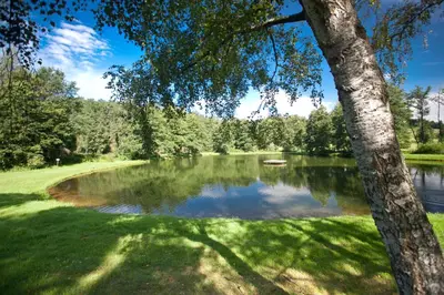 Naturlandschaft in der Nähe der Pension
