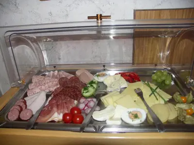 Essen in der Pension oder in der Nähe