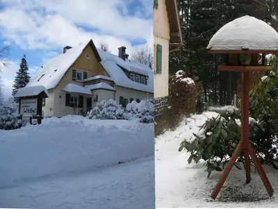 Pension Wölfel im Winter